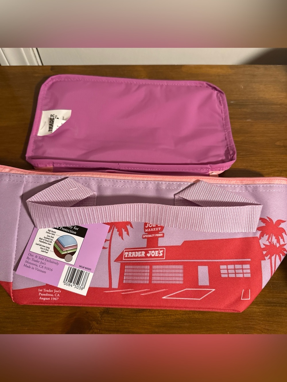 Trader Joe’s 2026! New Mini Insulated Bags Summer Fun Colors Purple